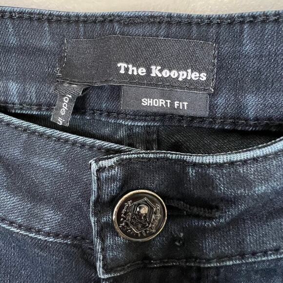 The Kooples Short Fit Blue Soft Denim Jeans  Size 29 - Picture 6 of 9